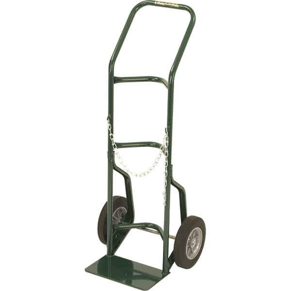 Harper Trucks - 48" OAH Hand Truck - Swept Back Handle, Solid Rubber Wheels - Apex Tool & Supply