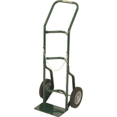 Harper Trucks - 48" OAH Hand Truck - Swept Back Handle, Solid Rubber Wheels - Apex Tool & Supply