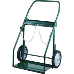 Harper Trucks - 45-1/2" OAH Hand Truck - Swept Back Handle, Semi-Pneumatic Wheels - Apex Tool & Supply