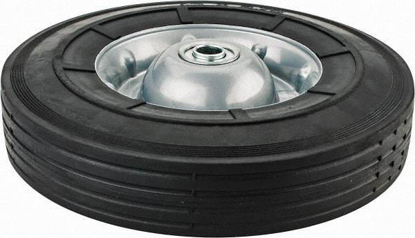 Value Collection - 10 Inch Diameter x 2-3/4 Inch Wide, Semi-Pneumatic Caster Wheel - 250 Lb. Capacity, 2-1/4 Inch Hub Length, 5/8 Inch Axle Diameter, Ball Bearing - Apex Tool & Supply