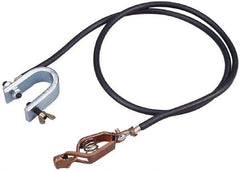 Value Collection - Drum Bondwires End Style: Alligator Clip Both Ends Length (Feet): 3.00 - Apex Tool & Supply