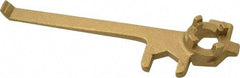 Value Collection - Bronze Drum Plug Wrench - For Use with Most Drum Plugs and Flammable Substances - Apex Tool & Supply