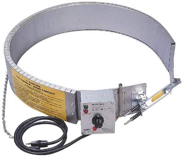 Made in USA - 55 Gallon Water Boil-Off with Thermostat Control - 240 Volt, 12.5 Amps, 70°F to 250°F Thermostat Rating - Apex Tool & Supply