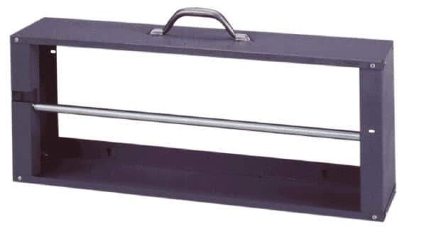 Durham - 1 Cylinder, Gray Wire Spool Rack - 26-1/8" Wide x 10-3/8" High x 6" Deep - Apex Tool & Supply