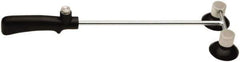 Made in USA - 6 Lb. Capacity Handled Vacuum Lifter - 2-1/8 Inch Diameter Double Cup and 15 Inch Handle Length - Apex Tool & Supply