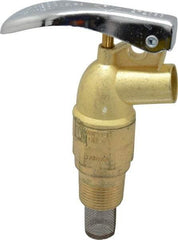 Value Collection - 3/4" NPT Zinc Rigid Drum Faucet - FM Approved, External Arrester, Self Closing - Apex Tool & Supply