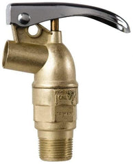 Value Collection - 3/4" NPT Zinc Rigid Drum Faucet - No Arrester, Self Closing - Apex Tool & Supply