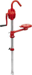 Wesco Industrial Products - Cast Iron Hand Operated Rotary Pump - Cast Iron, For Fuel Oil Products - Apex Tool & Supply