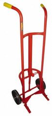 Wesco Industrial Products - 1,000 Lb Load Capacity, 55 Gal Drum Hand Truck - 23-3/4" Wide x 60" High, 2 Wheels - Apex Tool & Supply