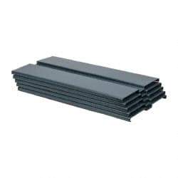 Edsal - 60" Wide, Open Shelving Ribbed Steel Decking - 24" Deep, Use with Edsal System II - Apex Tool & Supply