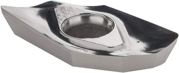 Iscar - HM90 APCR160508 P Grade IC28 Carbide Milling Insert - Uncoated, 0.1862" Thick, 0.8mm Corner Radius - Apex Tool & Supply