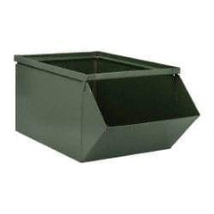 Stackbin - Size 4, Open End Bin - 20-1/2" Long x 12" Wide x 9-1/2" High, 15-3/4" Bottom Length - Apex Tool & Supply