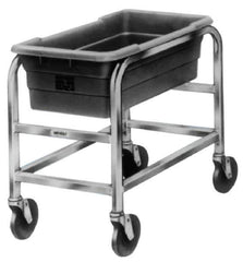 Win-Holt - 16" Wide x 28" Long x 33" High Tote Cart - 2 Slot, 2 Tote, Aluminum - Apex Tool & Supply