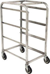 Win-Holt - 19" Wide x 27" Long x 41" High Tote Cart - 3 Slot, 3 Tote, Aluminum - Apex Tool & Supply
