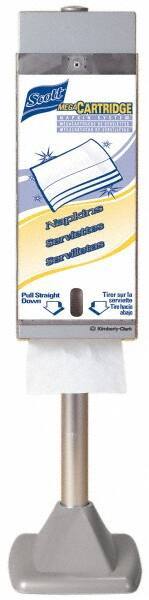 Scott - 5,250 Piece, 6-1/2" Long x 8-13/32" Wide, Megacartridge Paper Napkins - 1 Ply - Apex Tool & Supply