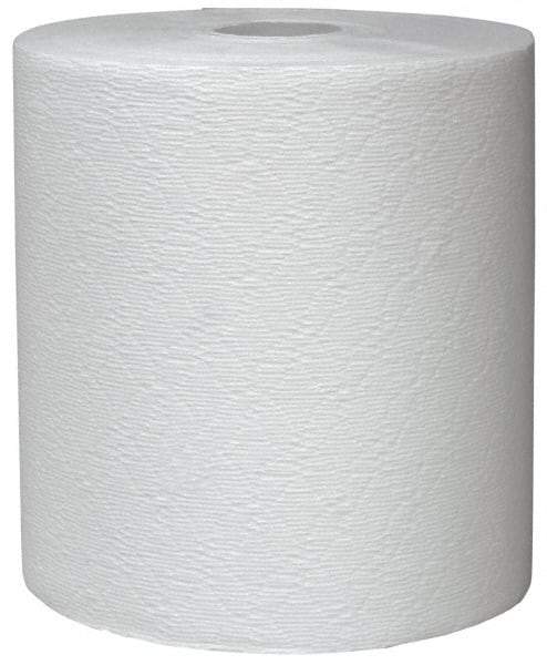 Kimberly-Clark Professional - Hard Roll of 1 Ply White Paper Towels - 8" Wide, 425' Roll Length - Apex Tool & Supply