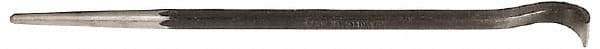 Mayhew - 9" OAL Rolling Head Pry Bar - 3/8" Tip Width - Apex Tool & Supply