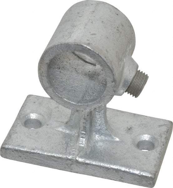 Kee - 3/4" Pipe, Malleable Iron Rail Support Pipe Rail Fitting - Galvanized Finish - Apex Tool & Supply