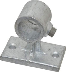 Kee - 3/4" Pipe, Malleable Iron Rail Support Pipe Rail Fitting - Galvanized Finish - Apex Tool & Supply