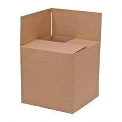 Made in USA - 24" Wide x 24" Long x 24" High Corrugated Shipping Box - Brown, 200 Lb Capacity - Apex Tool & Supply