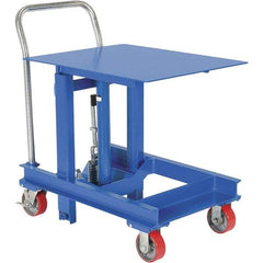 Vestil - 2,000 Lb Capacity Hydraulic Lift Table - 29" to 44" Lift Height, 30" Platform Length x 24" Platform Width - Apex Tool & Supply