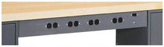 Edsal - Workbench & Workstation Power Center - Use with Edsal 72" Long Modular Workstations - Apex Tool & Supply