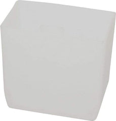 Akro-Mils - 2" Wide x 3" High, Clear Bin Cup - Use with 30-138, 30-158, 30-178, 30-124, 30-164, 30-184, 30-174, 30-110, 30-120, 30-130, 30-150, 30-170, 30-128 - Apex Tool & Supply
