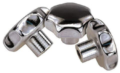 KIPP - 2.48" Head Diam, 7 Point Lobed Knob - 1/2" Hole, Stainless Steel - Apex Tool & Supply