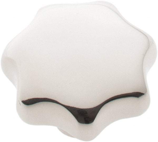 KIPP - 1-1/4" Head Diam, 7 Point Lobed Knob - 1/4" Hole, Stainless Steel - Apex Tool & Supply
