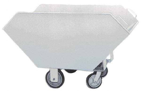 Valley Craft - 22.2 Cu Ft, Steel Chip Truck - 30" Wide x 68" Long x 40" High - Apex Tool & Supply