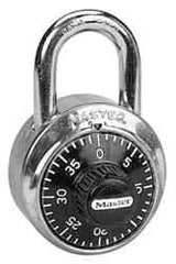 Master Lock - Locks Padlock - Steel, with Stainless Steel Finish - Apex Tool & Supply