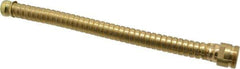 Justrite - Brass Flexible Drum Faucet Extension - 8" Long Extension - Apex Tool & Supply