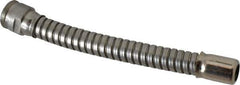 Justrite - Stainless Steel Flexible Drum Faucet Extension - 6" Long Extension - Apex Tool & Supply