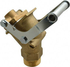 Value Collection - 2" NPT Brass Rigid Drum Gate Valve - No Arrester, Self Closing - Apex Tool & Supply