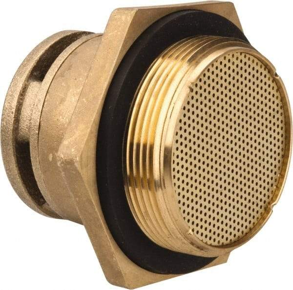 Justrite - Drum Vents Type: Vertical Drum Vent Material: Brass - Apex Tool & Supply