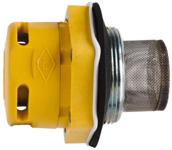 Justrite - Drum Vents Type: Vertical Drum Vent Material: Non-Metallic/Plated Steel Arrester - Apex Tool & Supply