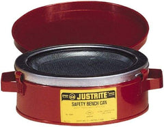 Justrite - Safety Bench Cans & Dip/Wash Tanks Type: Bench Can Capacity (Qt.): 1.00 - Apex Tool & Supply