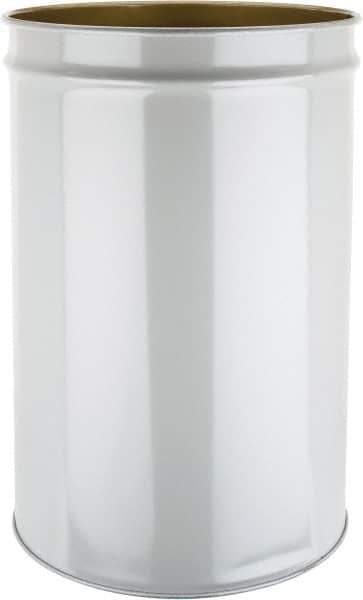 Justrite - 55 Gallon Fire Resistant Steel Drum - 23-3/4 Inch Outside Diameter, 34-1/2 Inch High - Apex Tool & Supply