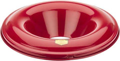 Justrite - Fire Resistant Steel Head - 24 Inch Outside Diameter, 55 Gallon Complete Drum, 7-7/8 Inch Opening Diameter, FM Standards - Apex Tool & Supply
