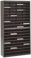 Safco - Deluxe Document Organizer - 72 Compartments, 9" Wide x 3" High x 12-1/4" Deep Compartment - Apex Tool & Supply