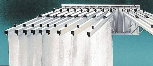 Safco - 24 Inch Wide x 9-1/2 Inch High, Steel Vertical Print Storage - Putty, 18 to 42 Inch Clamp Width - Apex Tool & Supply