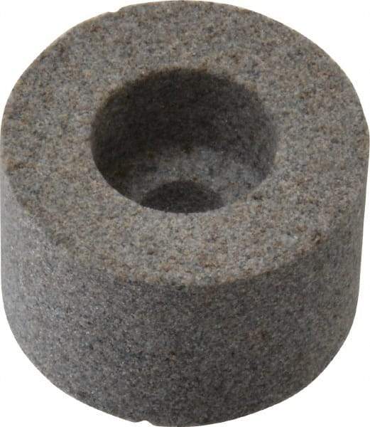 Norton - 60 Grit Aluminum Oxide Type 5 Internal Grinding Wheel - 1-1/2" Diam x 3/8" Hole x 1" Thick, 21,645 Max RPM, Type 5 Medium Grade, K Hardness, Vitrified Bond, No Recess - Apex Tool & Supply