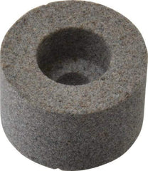 Norton - 60 Grit Aluminum Oxide Type 5 Internal Grinding Wheel - 1-1/2" Diam x 3/8" Hole x 1" Thick, 21,645 Max RPM, Type 5 Medium Grade, K Hardness, Vitrified Bond, No Recess - Apex Tool & Supply