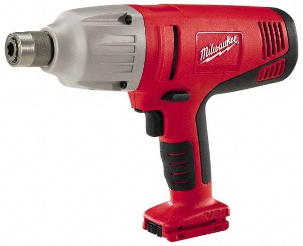 Milwaukee Tool - 7/16" Drive 28 Volt T-Handle Cordless Impact Wrench & Ratchet - 0 to 1,450 RPM, 0 to 2,450 BPM, 325 Ft/Lb Torque, Lithium-Ion Batteries Not Included - Apex Tool & Supply