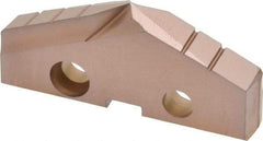 Allied Machine and Engineering - 1-3/4" Diam x 1/4" Thick, Seat Code 3, 132° Included Angle Spade Drill Insert - AM200 Coated, Cobalt, Grade Super Cobalt, Series GEN2 T-A - Apex Tool & Supply