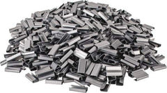 Made in USA - 1/2 Inch Wide, Metal Open Seal - 1,000 Piece - Apex Tool & Supply