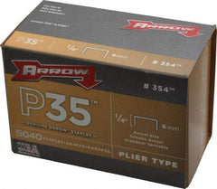 Arrow - 1/4" Wide Crown Staples - 1/4" Leg Length - Apex Tool & Supply