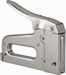 Arrow - Manual Staple Gun - 1/4, 3/8, 1/2, 9/16" Staples, 85 Lb Capacity - Apex Tool & Supply