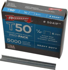 Arrow - 3/8" Wide Heavy Duty Staples - 1/4" Leg Length - Apex Tool & Supply