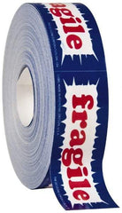 Made in USA - Fragile Shipping Label - 3" High x 1" Wide - Apex Tool & Supply